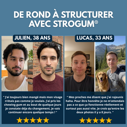 Gommes de définition de la mâchoire et du visage - Strogum®