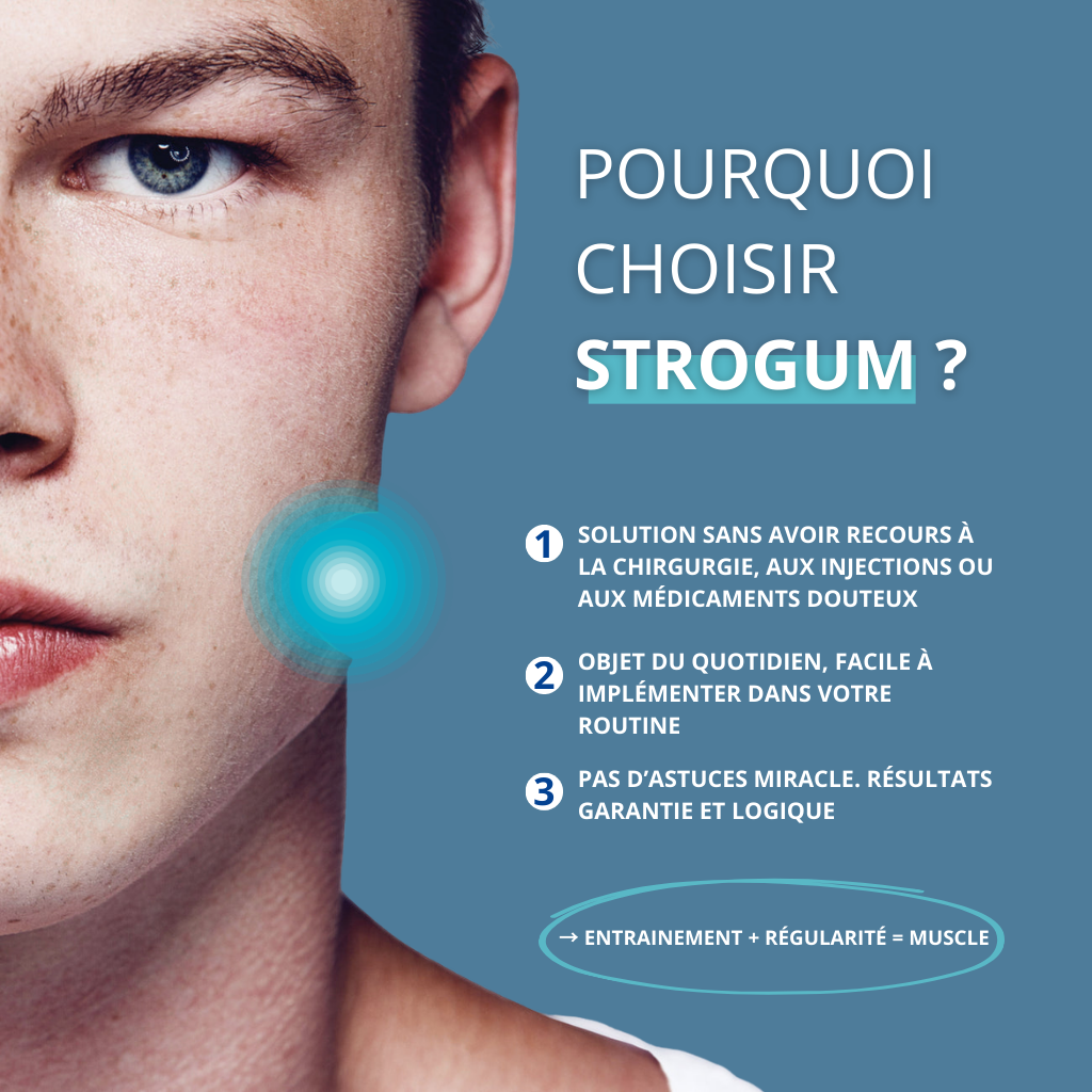 Gommes de définition de la mâchoire et du visage - Strogum®